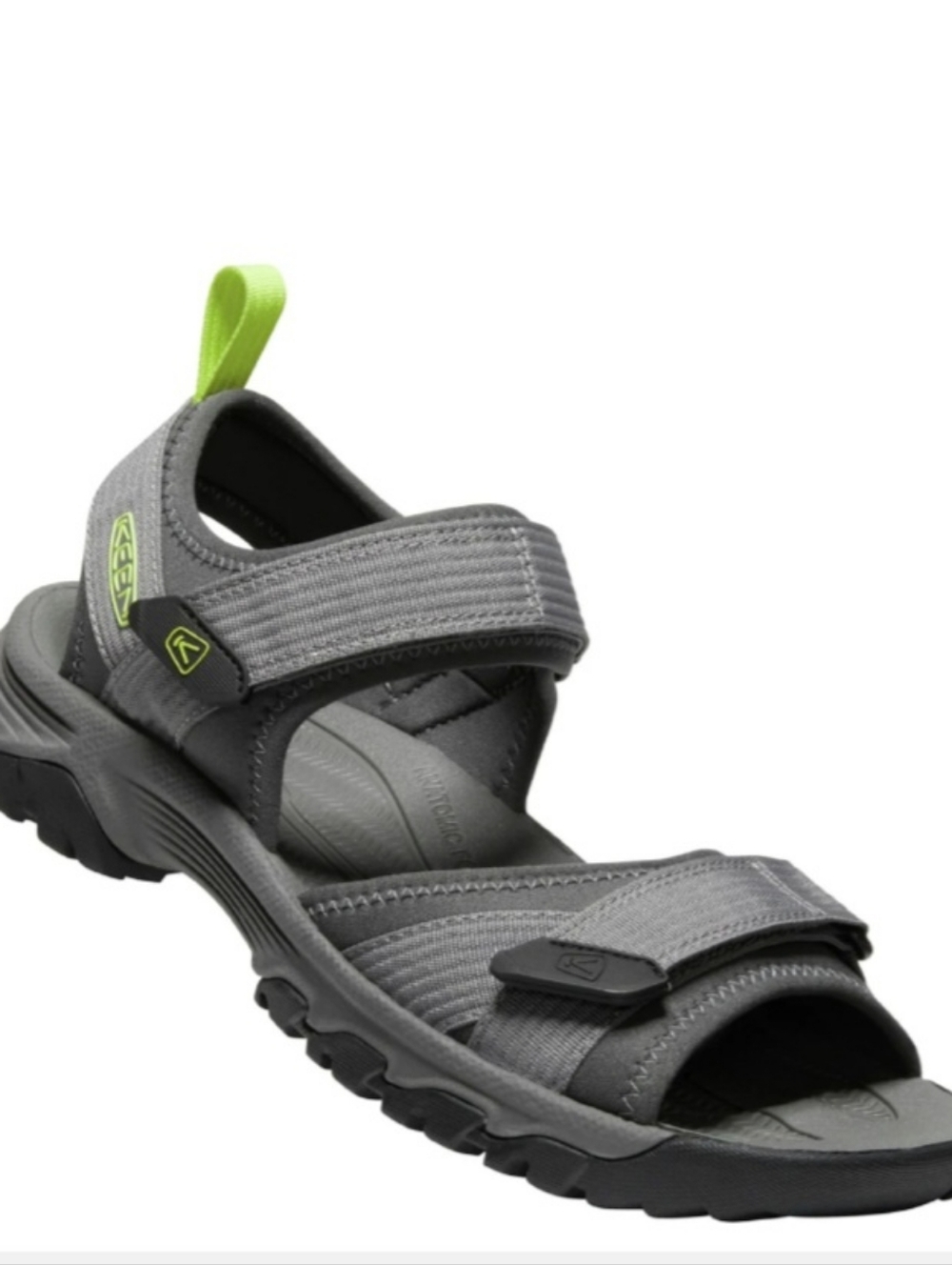 KEEN Gray Sport Sandals with Adjustable Straps